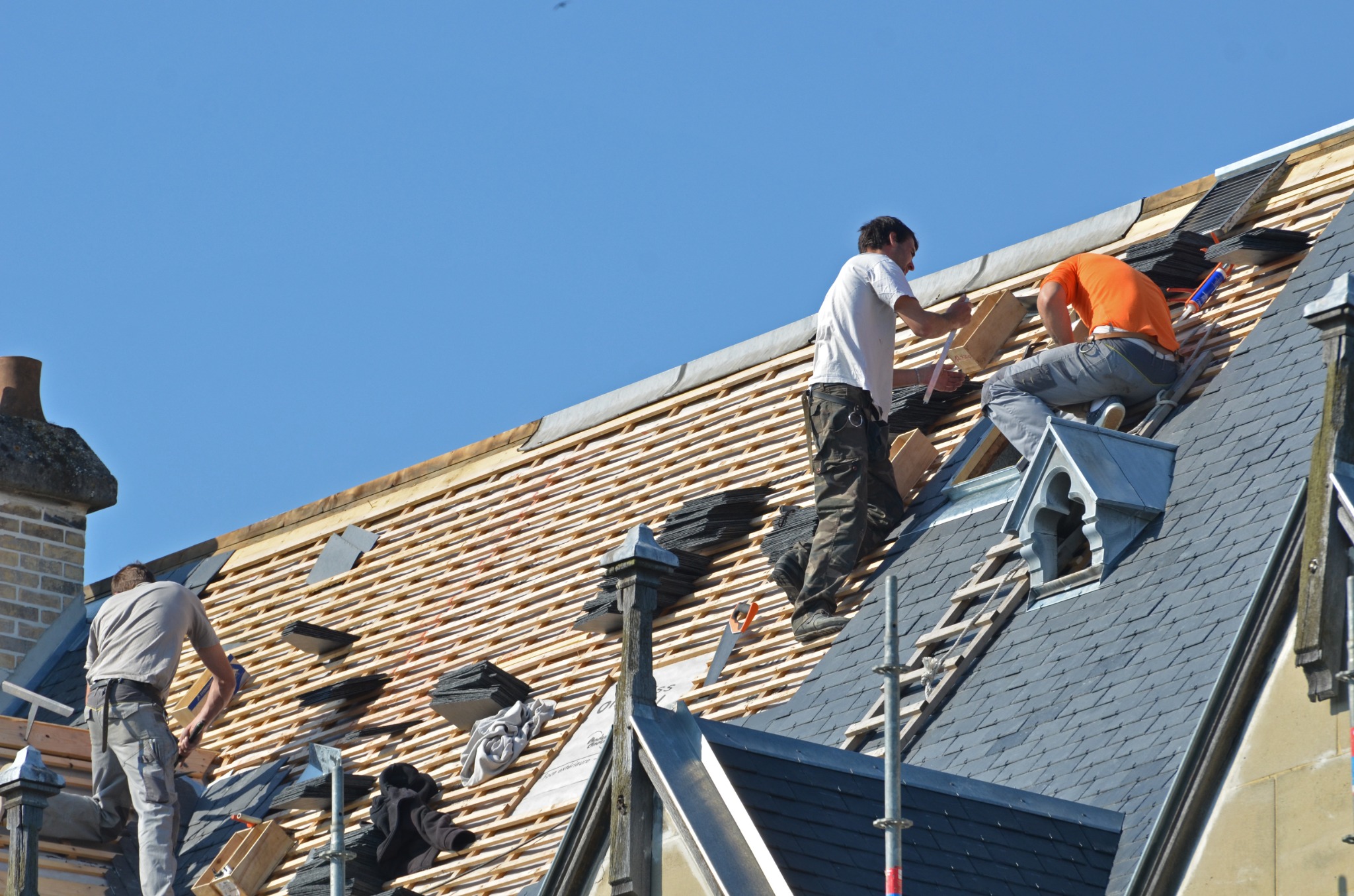 Rénovation de toiture dans le Finistère